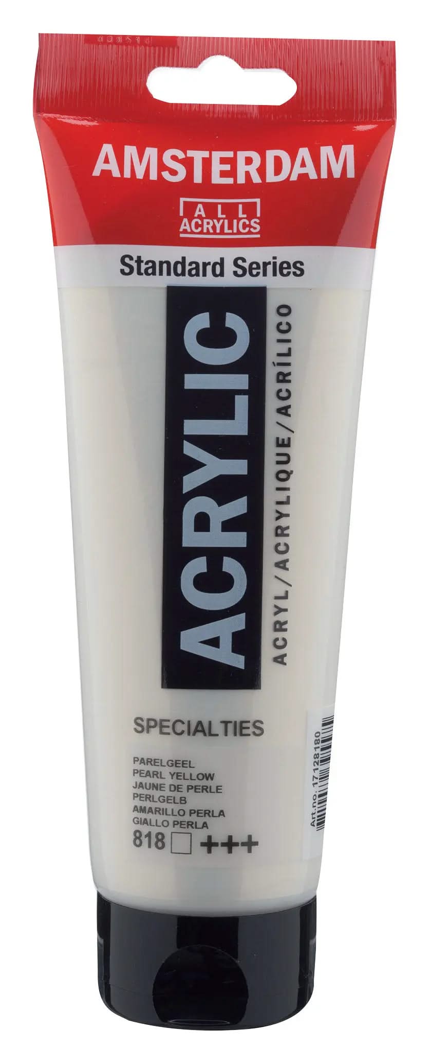 Amsterdam Standard Series Acrylfarbe Tube 250 ml Perlgelb 818 - Kidis Art