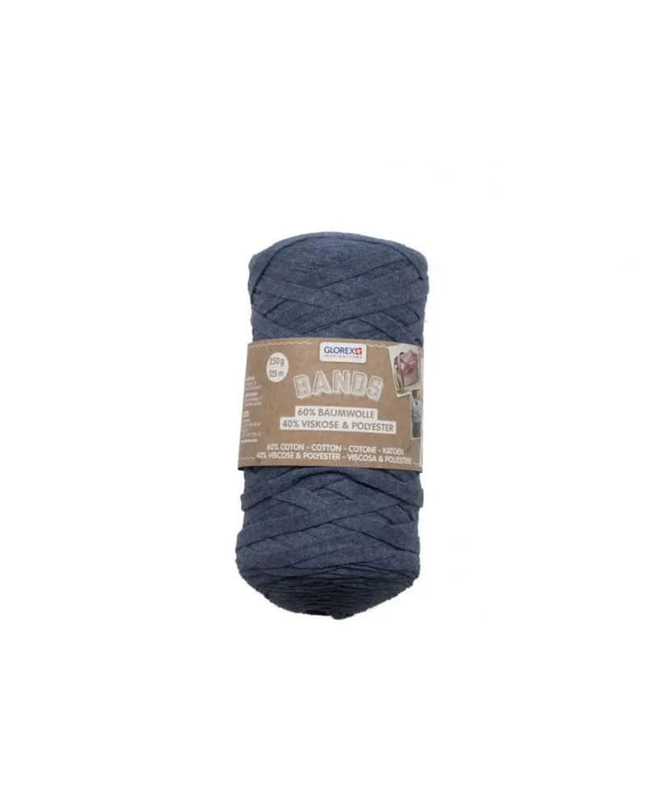 Bands Makramee 250g blau