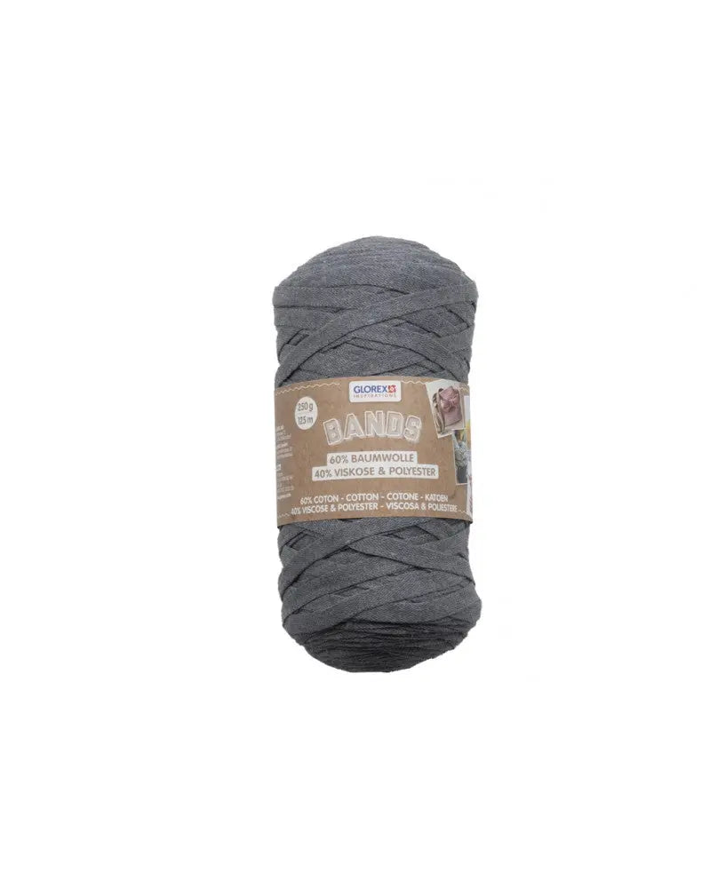 Bands Makramee 250g grau