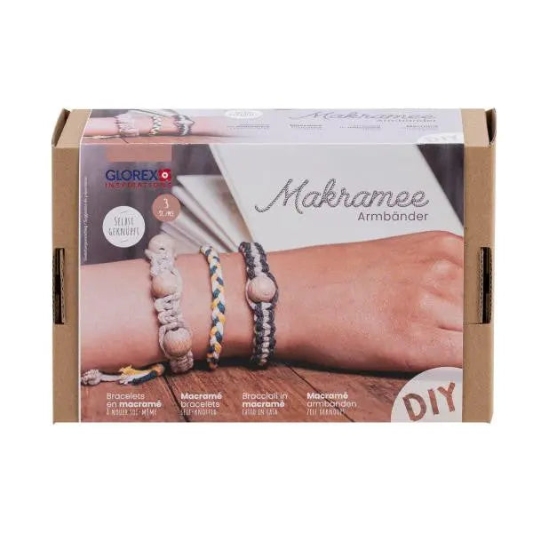 Bastelset Makramee Armbänder