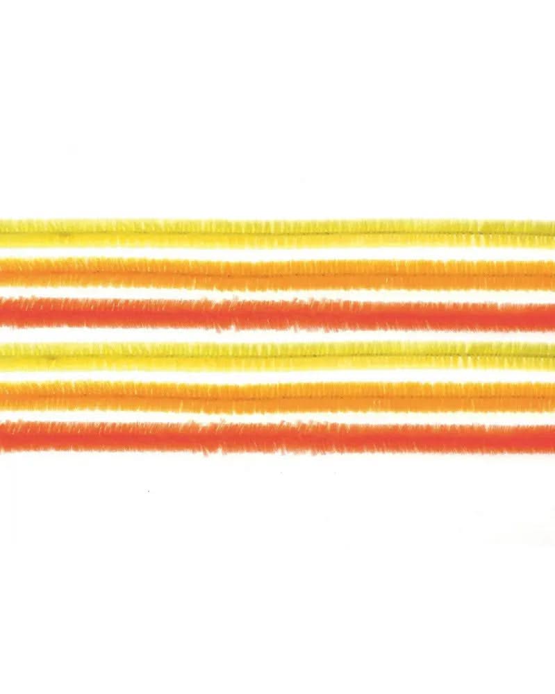 Biegeplüsch Mix 10 Stück, 50 cm Gelbtöne - Kidis Art