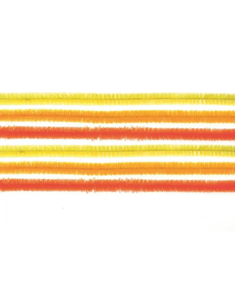 Biegeplüsch Mix 10 Stück, 50 cm Gelbtöne