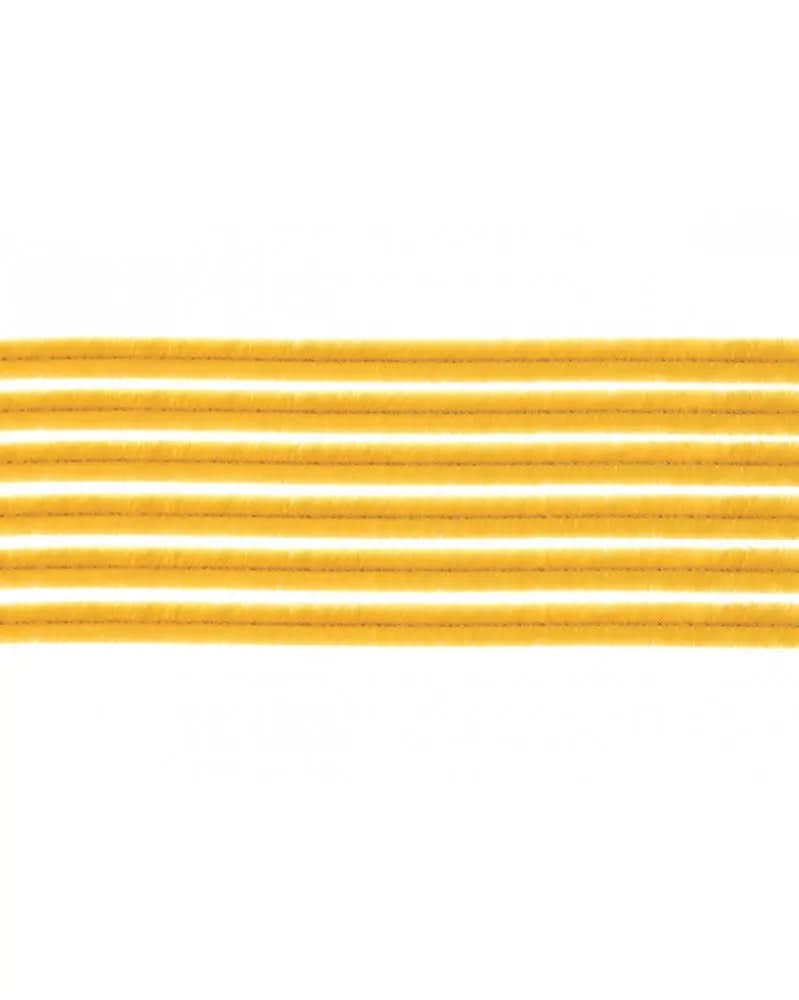 Biegeplüsch goldgelb 10St 50cm - Kidis Art