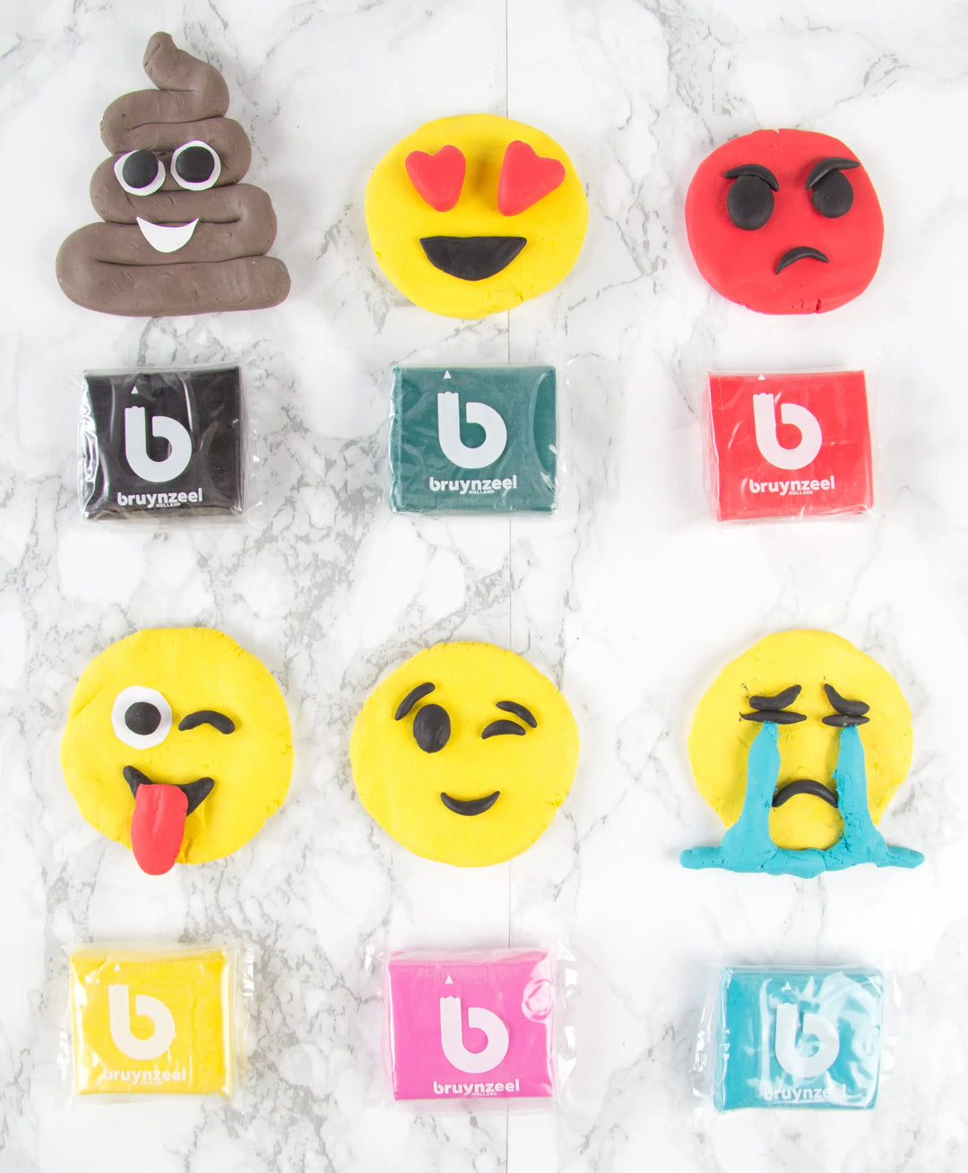 Bruynzeel Knetbarer Radiergummi Set | 3 Stück Bruynzeel