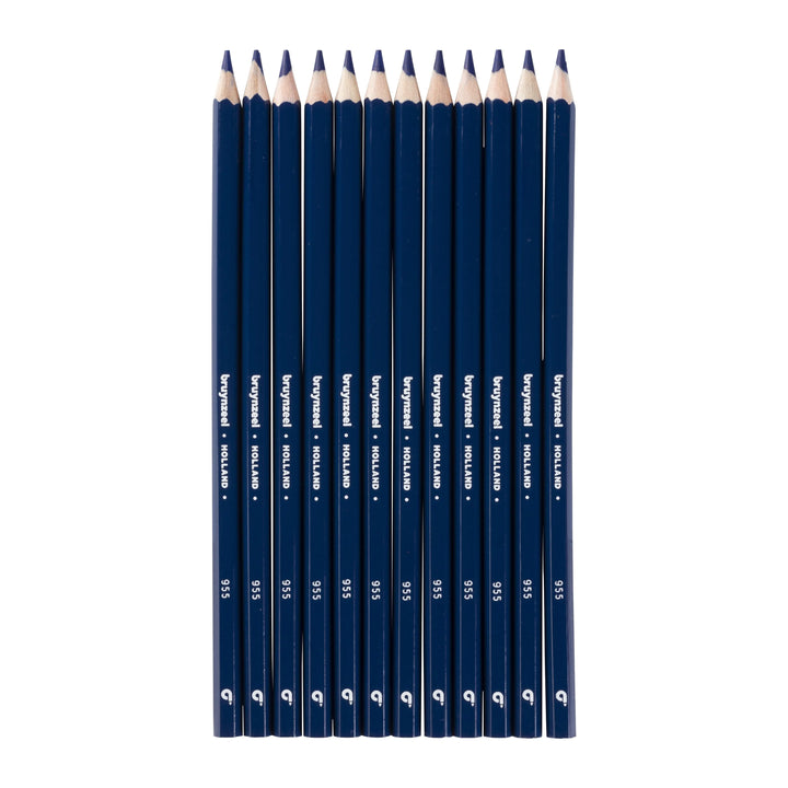 Bruynzeel Super Farbstifte in Kobaltblau 12er Set - Kidis Art