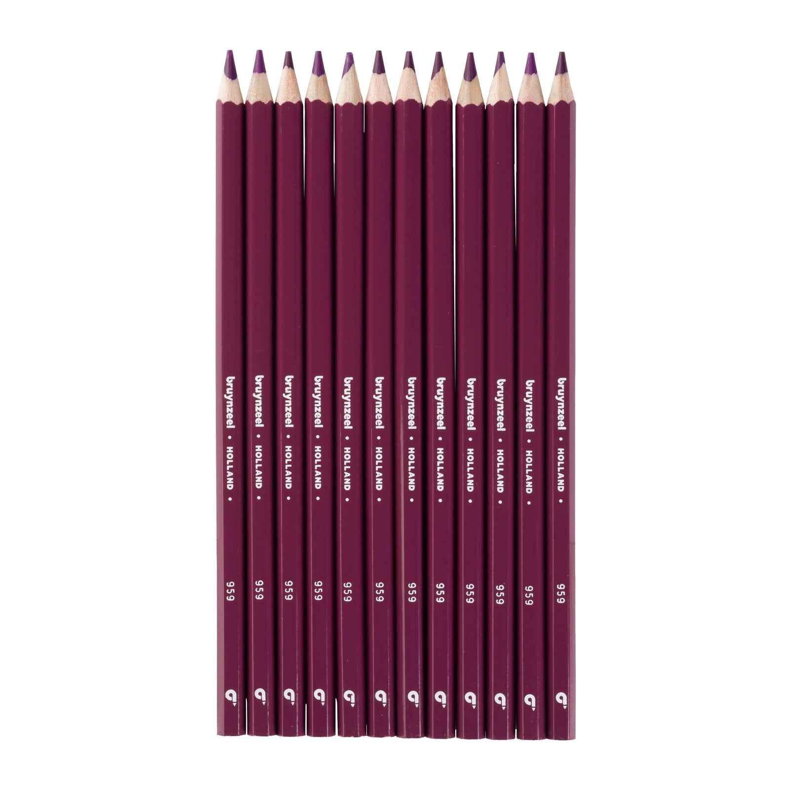 Bruynzeel Super Farbstifte in Rotviolett 12er Set - Kidis Art