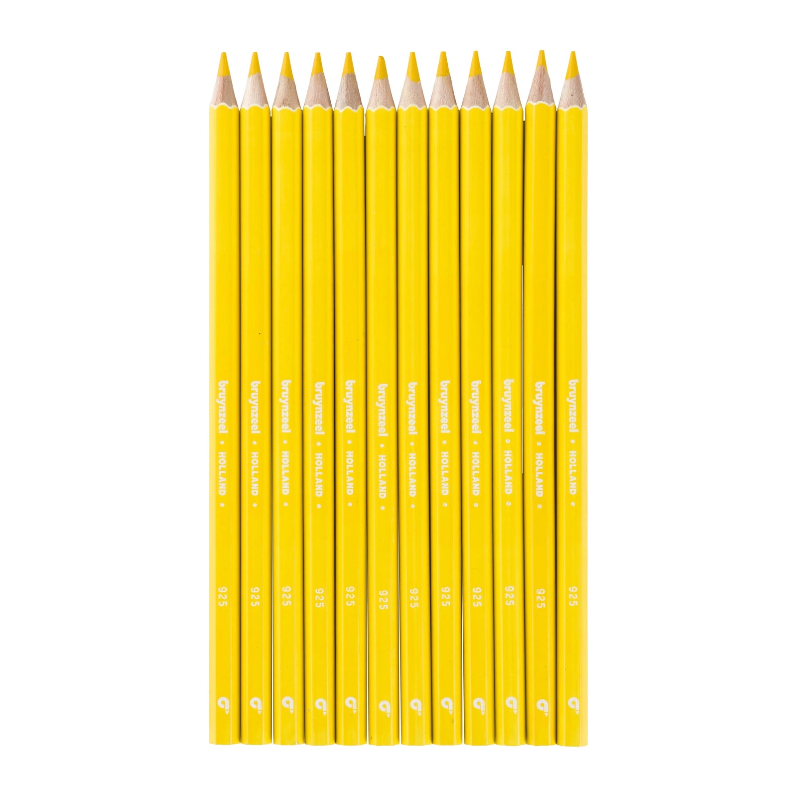 Bruynzeel Super Farbstifte in Zitronengelb 12er Set - Kidis Art