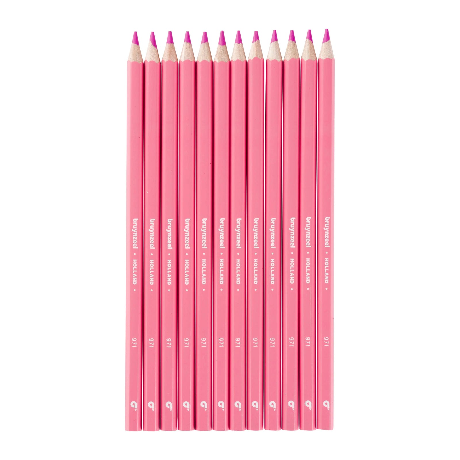Bruynzeel Super Farbstifte in Zuckerstangenrosa 12er Set - Kidis Art