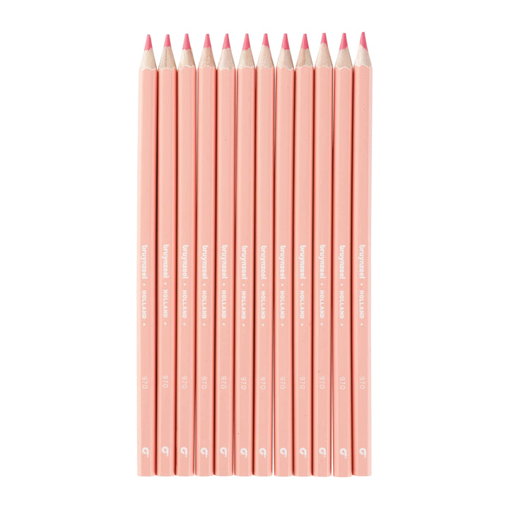 Bruynzeel Super Farbstifte in rötlichem Neapelgelb 12er Set - Kidis Art