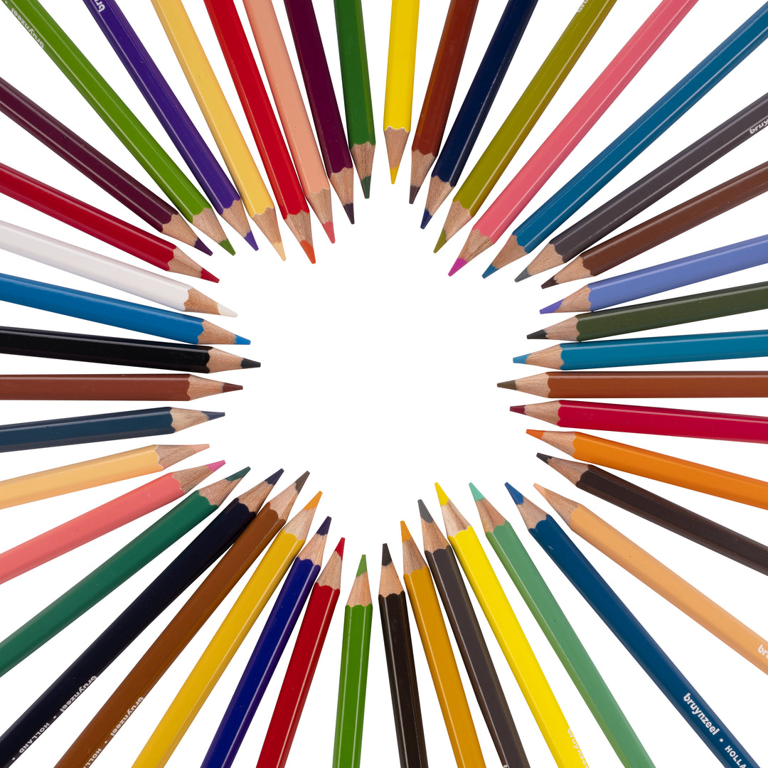 Bruynzeel Super Farbstifte, Metalletui mit 12 Stück - Kidis Art