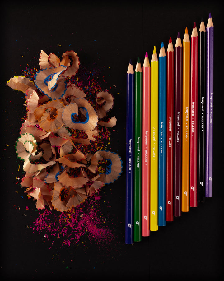 Bruynzeel Super Farbstifte, Metalletui mit 12 Stück - Kidis Art