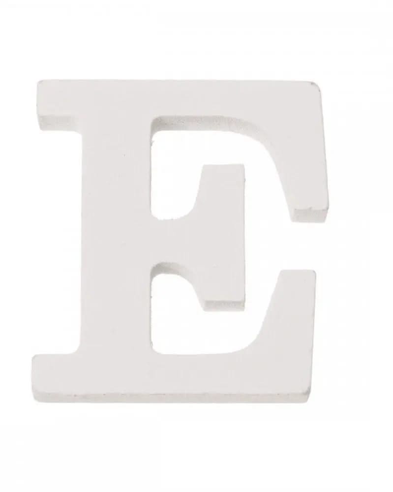 Buchstabe E, 5,5x0,9cm 1Stk. MDF - Kidis Art