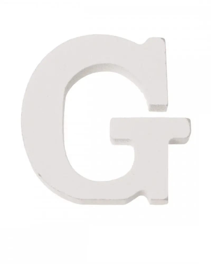 Buchstabe G 5,5x0,9cm 1Stk. MDF - Kidis Art
