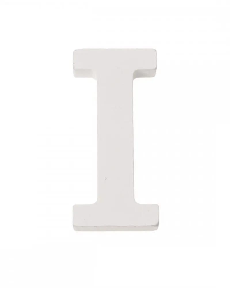 Buchstabe I 5,5x0,9cm 1Stk. MDF - Kidis Art
