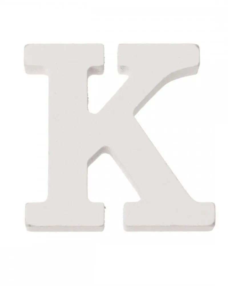 Buchstabe K 5,5x0,9cm 1Stk. MDF - Kidis Art