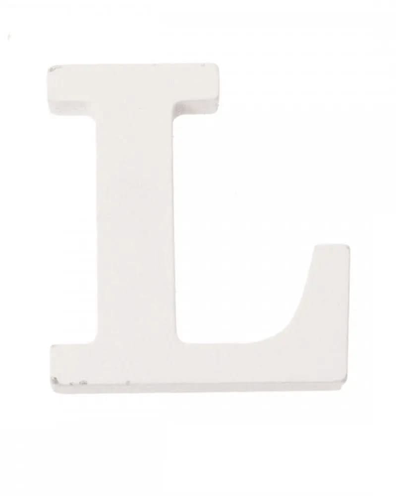 Buchstabe L 5,5x0,9cm 1Stk. MDF - Kidis Art