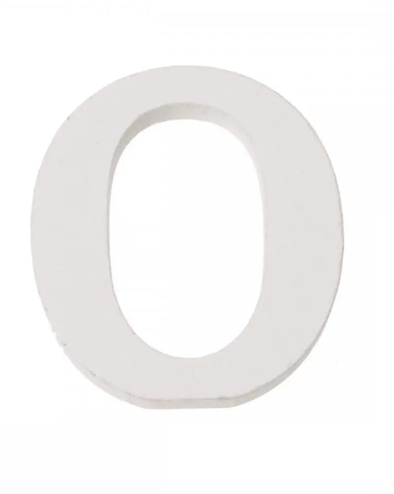 Buchstabe O 5,5x0,9cm 1Stk. MDF - Kidis Art