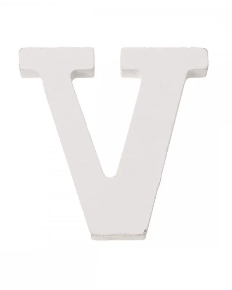 Buchstabe V 5,5x0,9cm 1Stk. MDF - Kidis Art