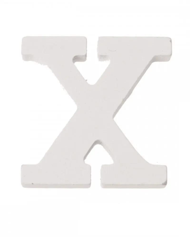 Buchstabe X 5,5x0,9cm 1Stk. MDF - Kidis Art