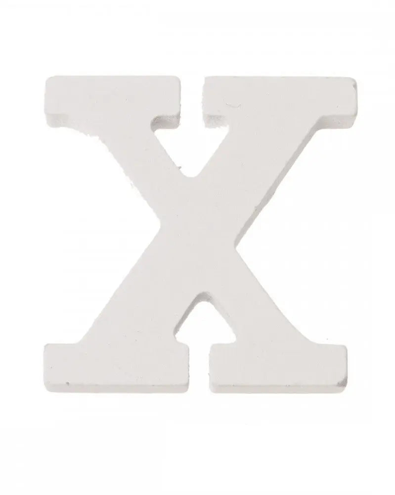 Buchstabe X 5,5x0,9cm 1Stk. MDF