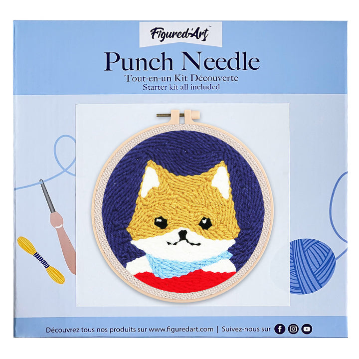 Punch Needle 20x20 Kleiner Fuchs