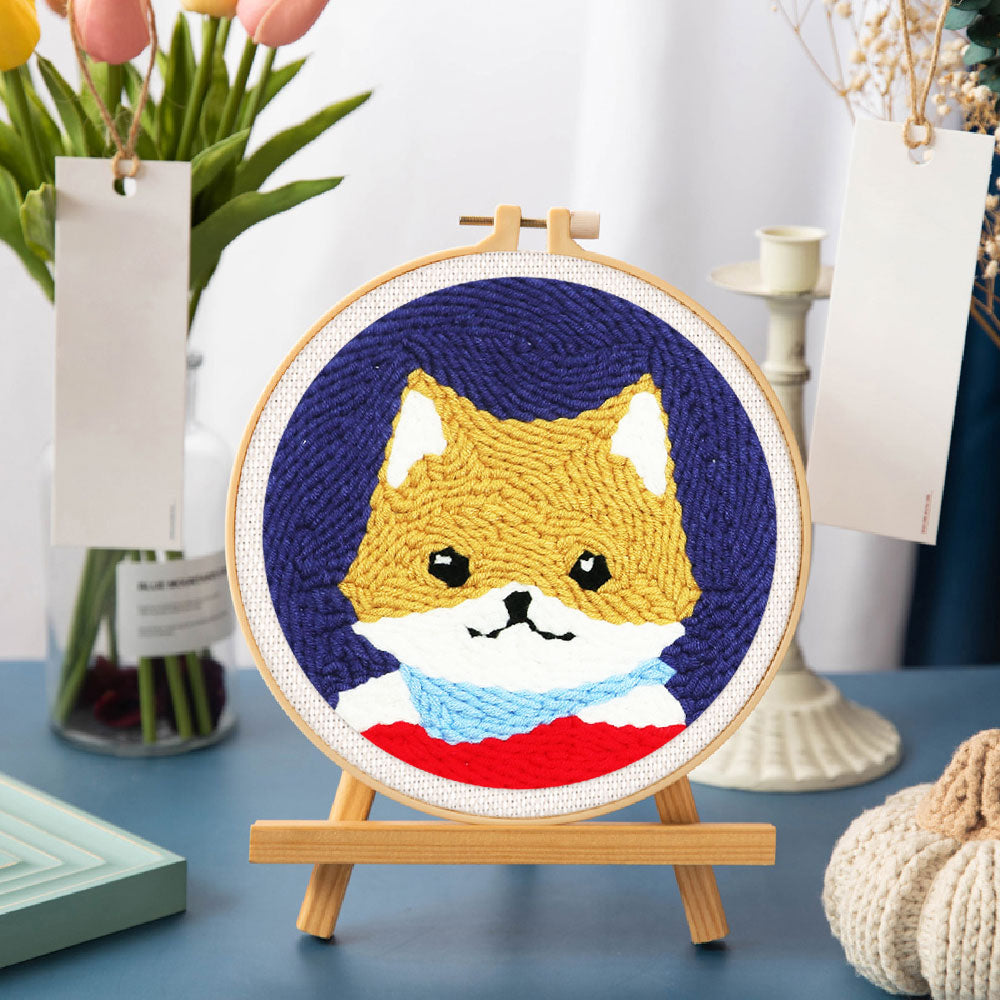 Punch Needle 20x20 Kleiner Fuchs