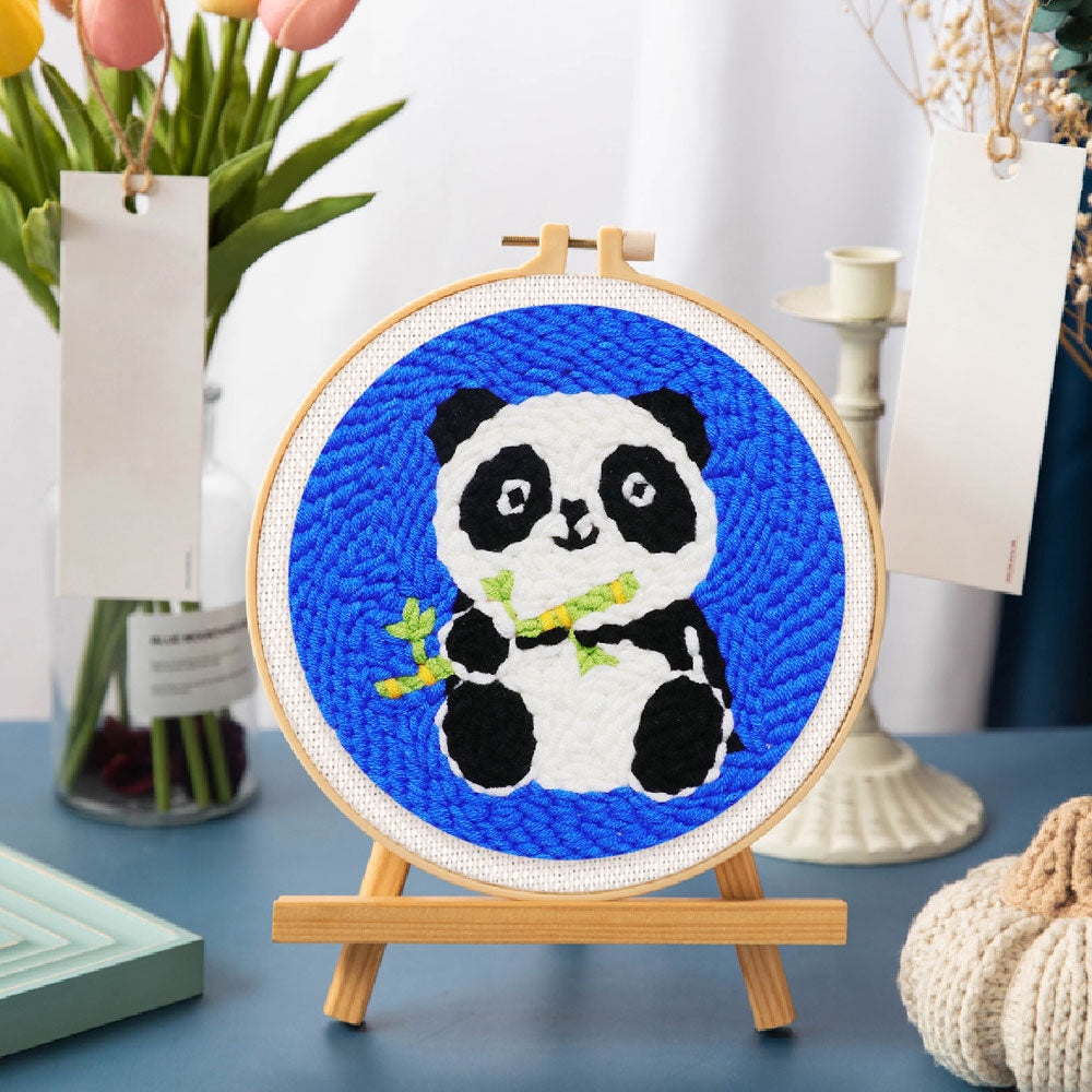 Punch Needle 20x20 Baby-Panda
