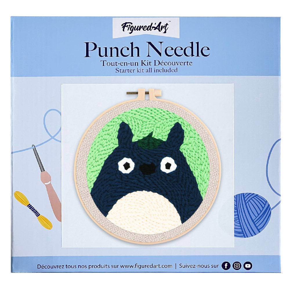 Punch Needle 20x20 Überrascht - Kidis Art