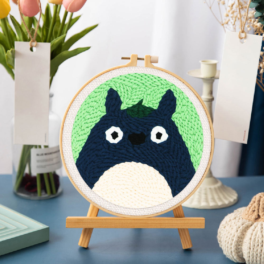 Punch Needle 20x20 Überrascht