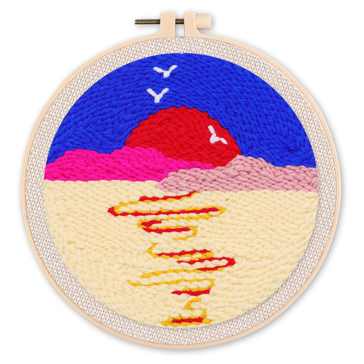 Punch Needle 20x20 Wüstensonne