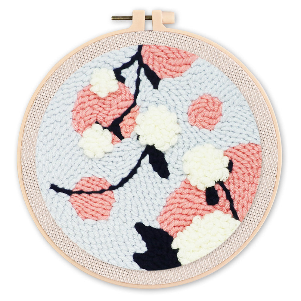 Punch Needle 20x20 Mistelzweig