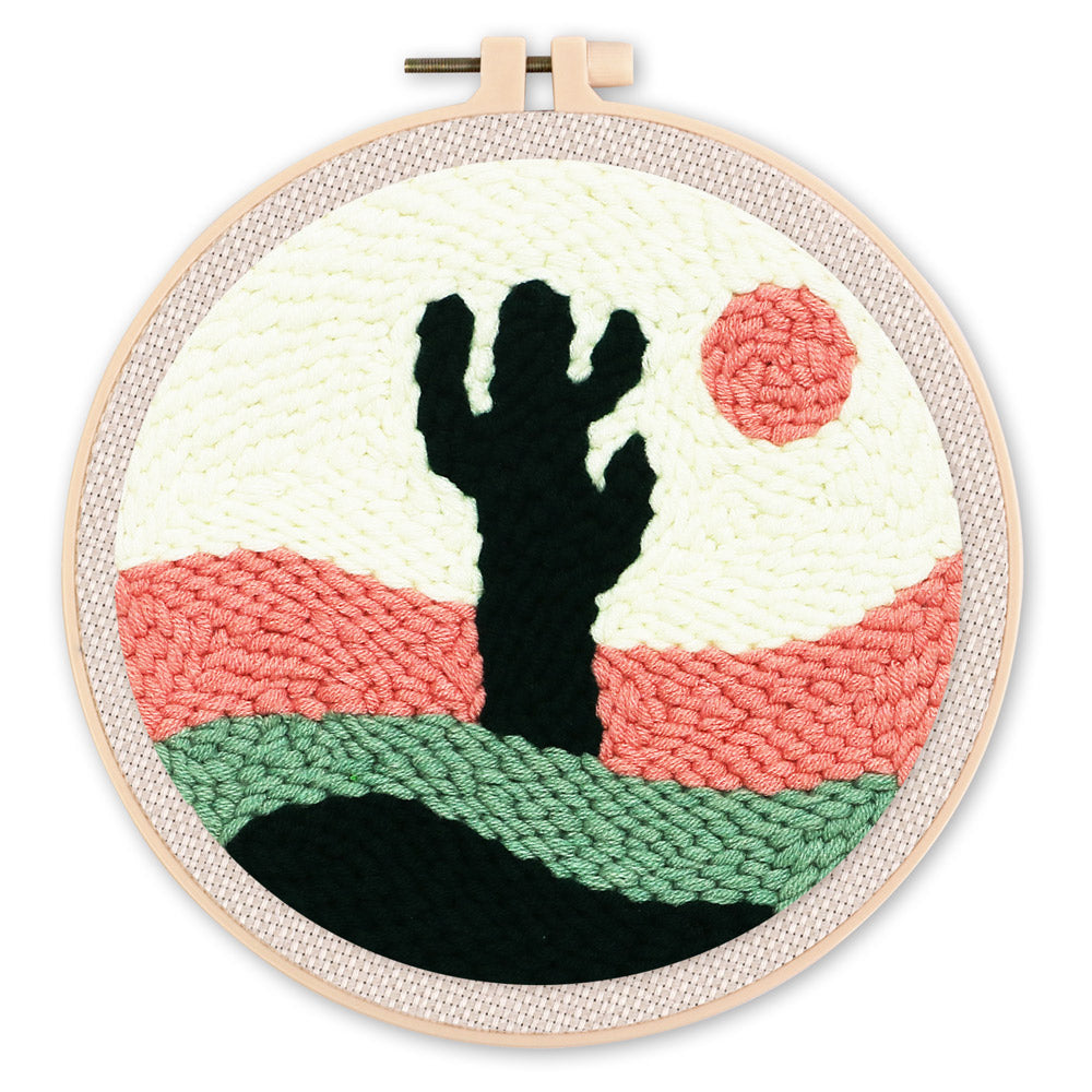 Punch Needle 20x20 Wüstenkaktus - Kidis Art