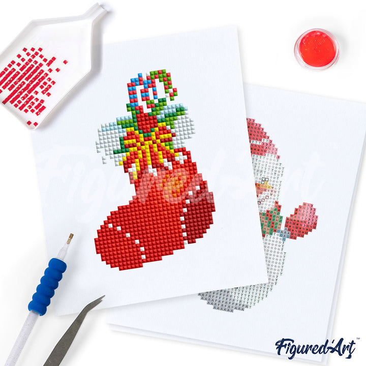 Mini-Serie Diamond Painting Weihnachten - Kidis Art