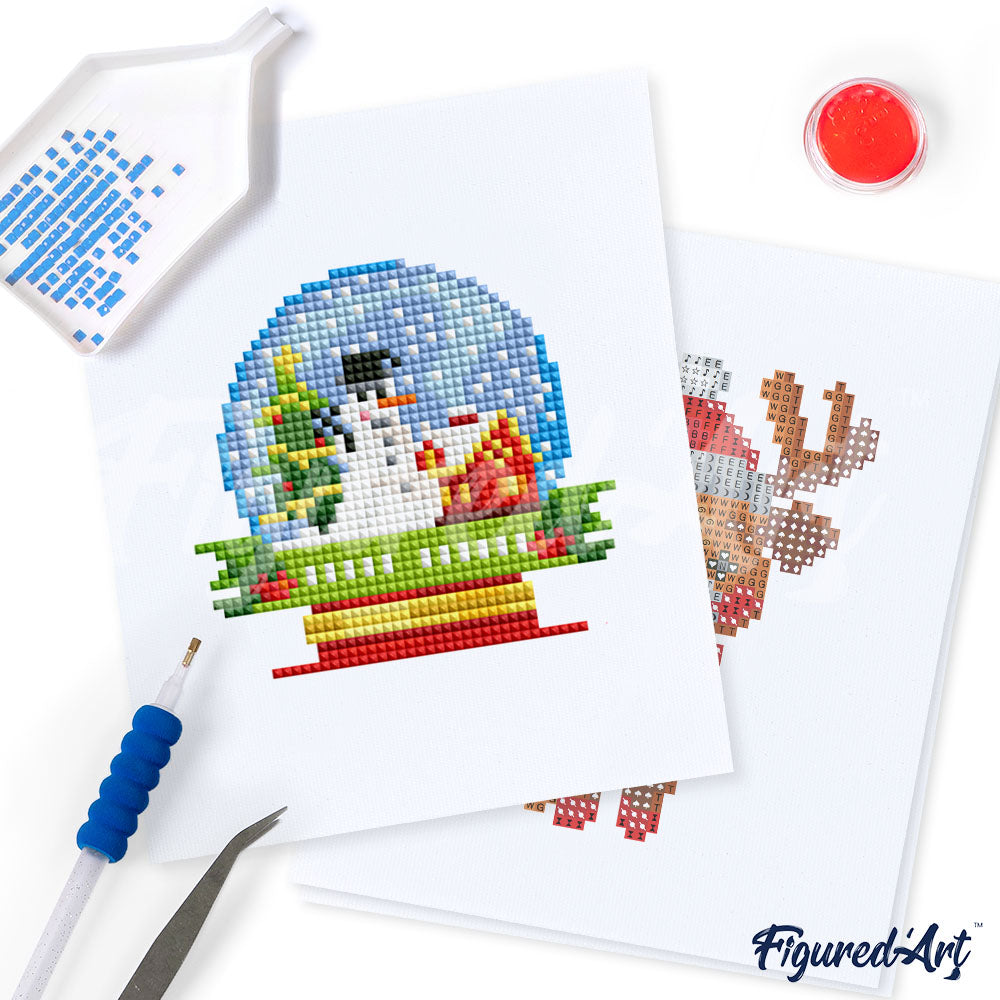 Mini-Serie Diamond Painting – Weihnachten 2 - Kidis Art