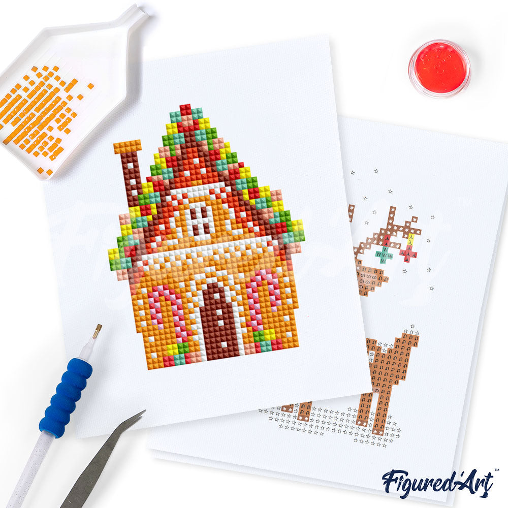 Mini-Serie Diamond Painting – Weihnachten 3 - Kidis Art