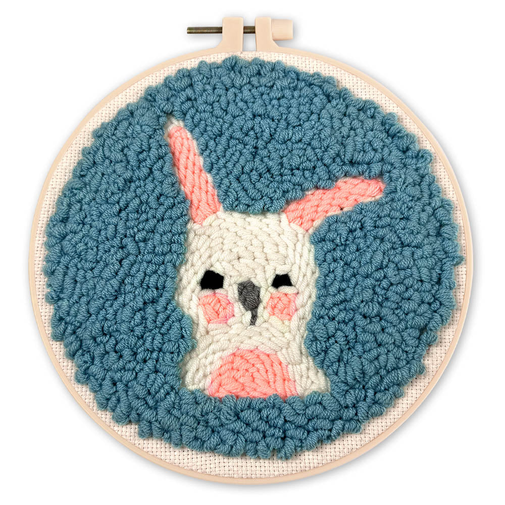 Punch Needle 20 x 20 cm Kleines Kaninchen
