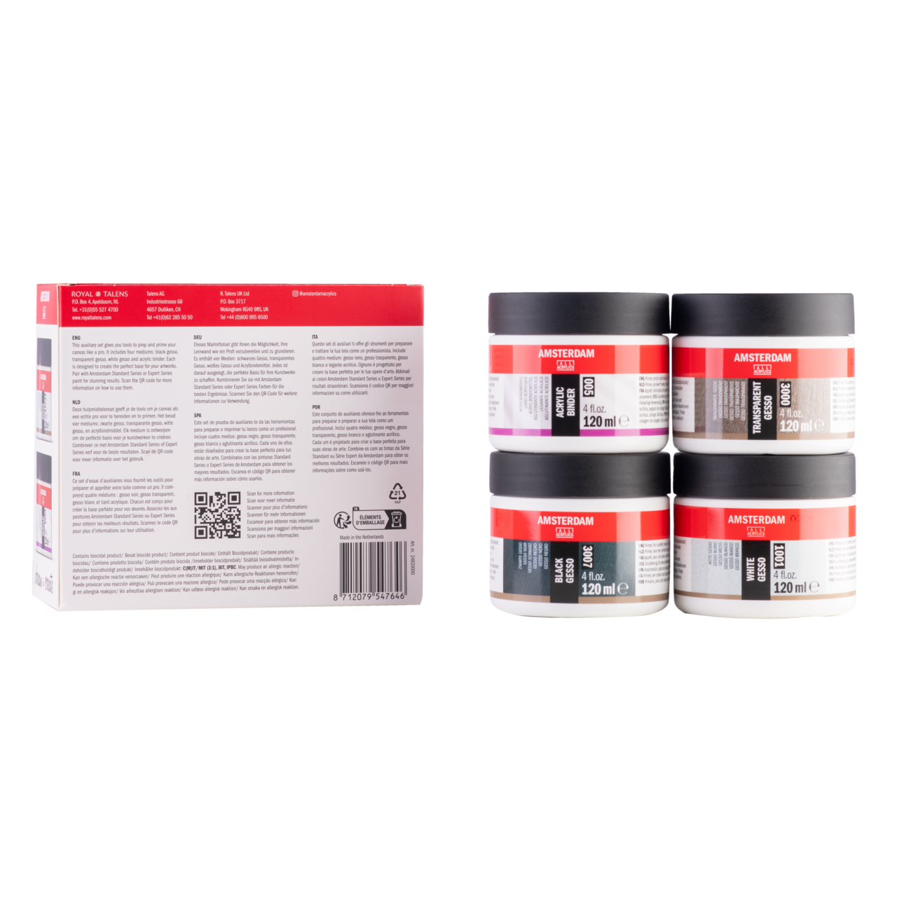 Amsterdam Prep & Prime Medium Set - Kidis Art