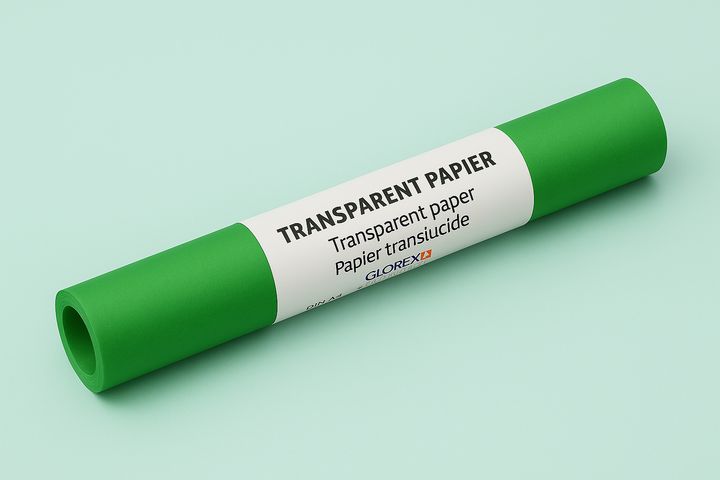 Transparentpapier grün 1 Rolle - Kidis Art