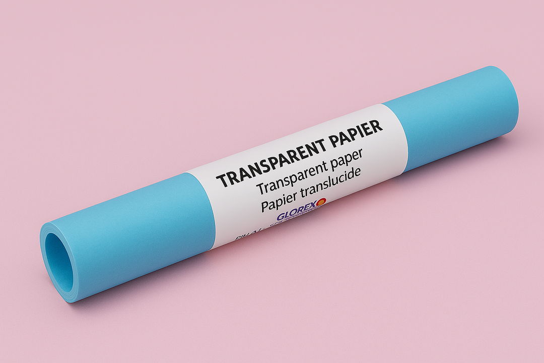 Transparentpapier hellblau - Kidis Art