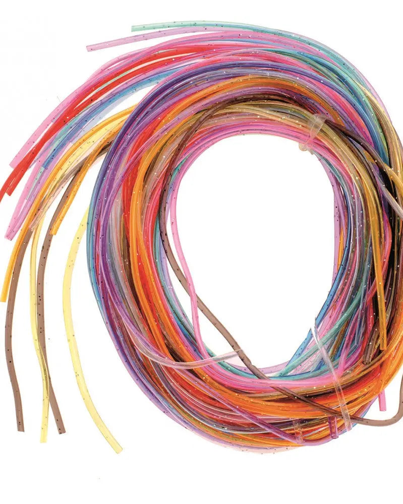 Colour Strips Glitter 20Stk 100cm lang, 10 Fb. sortiert