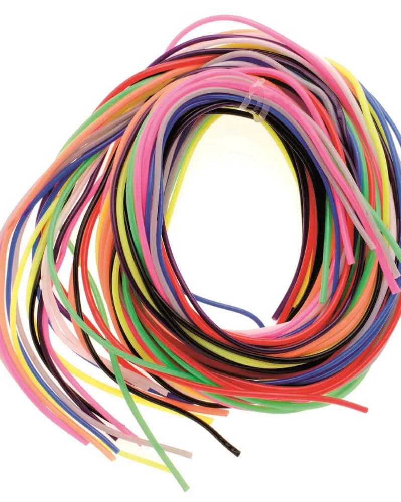 Colour Strips opac 20Stk 100cm lang, 10 Fb. sortiert - Kidis Art