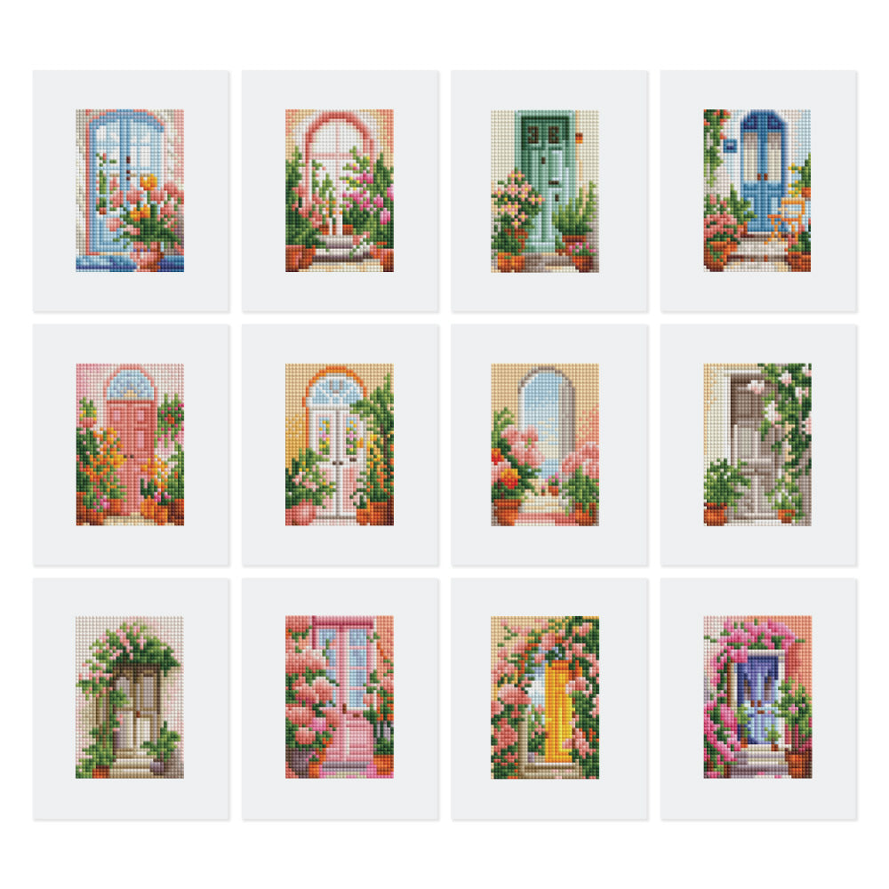 Mini-Serie Diamond Painting – Türen - Kidis Art