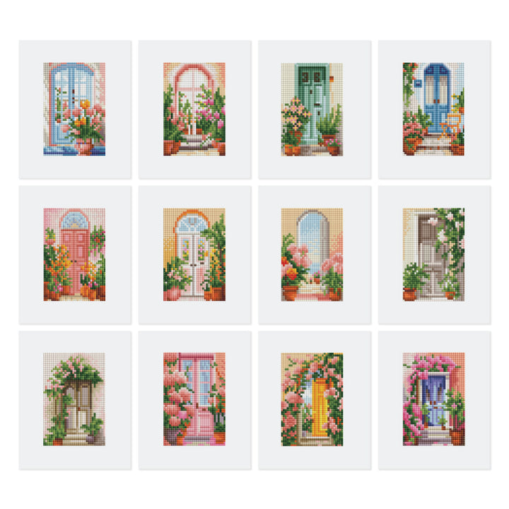 Mini-Serie Diamond Painting – Türen - Kidis Art
