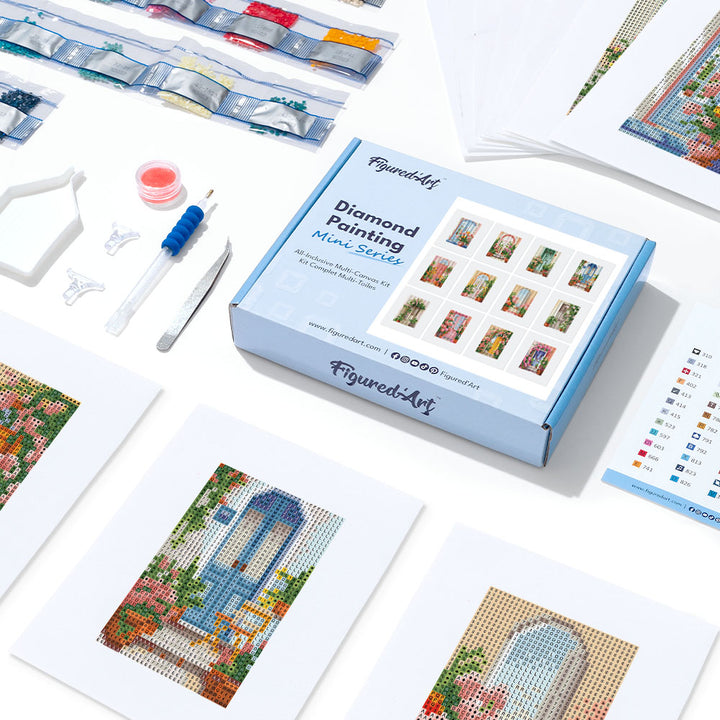 Mini-Serie Diamond Painting – Türen - Kidis Art