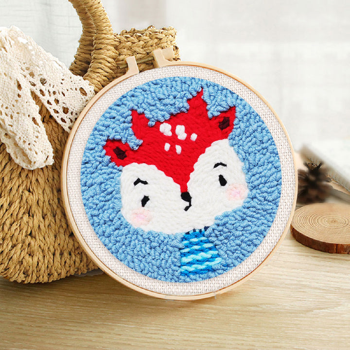 Punch Needle 20x20 Kleines Rentier