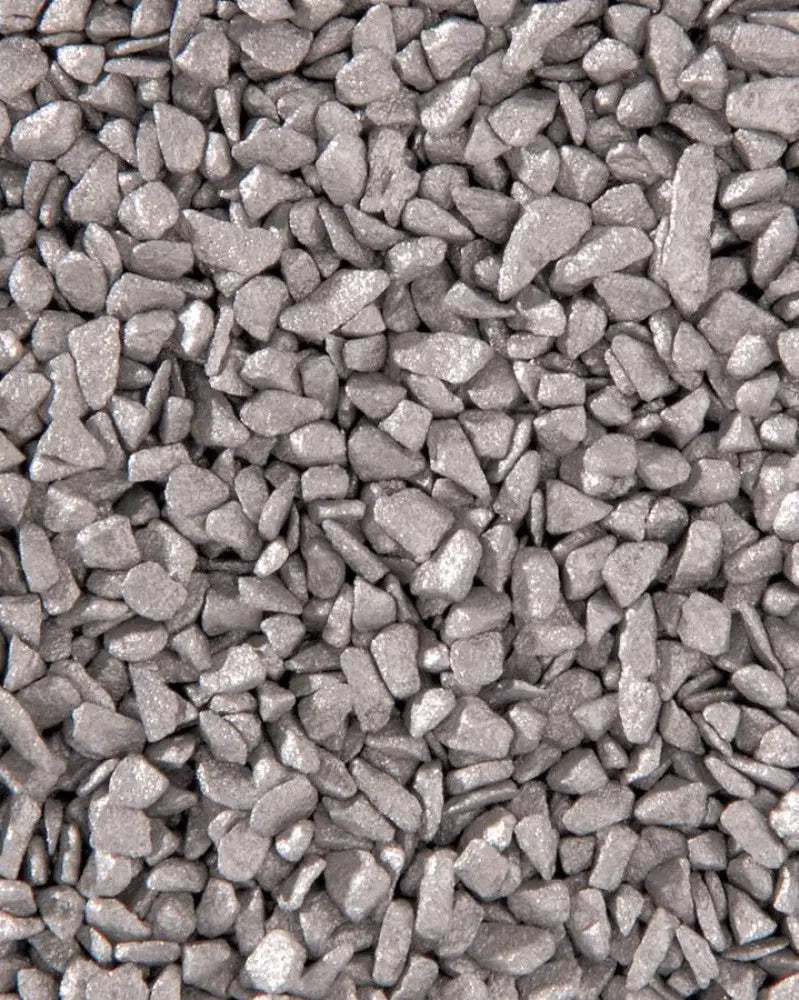 Deco-Kies 500g silberfarbe