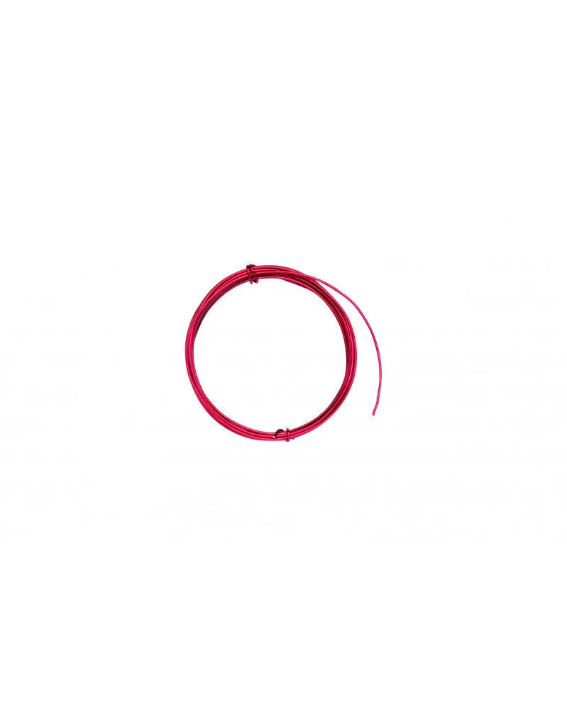 Deko Aludraht 2mm 2m rot
