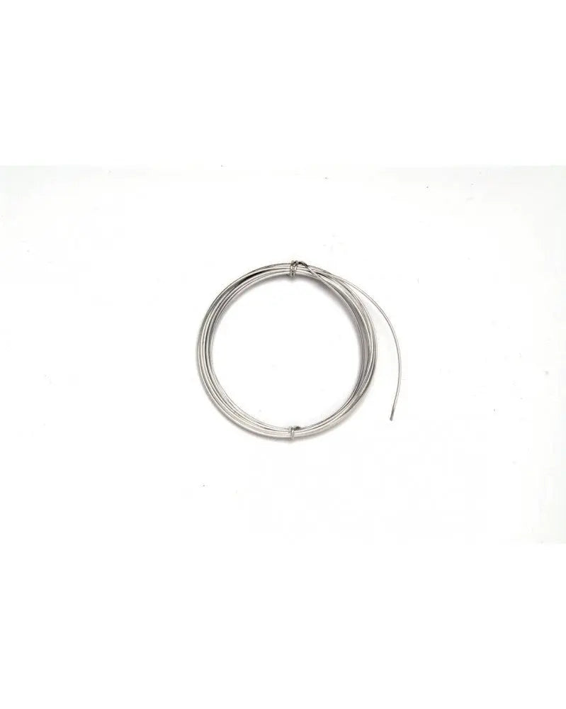 Deko Aluflachdraht 1,2x4mm 2m silberfarben