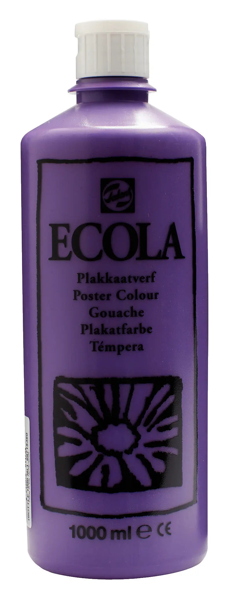 Ecola Plakatfarbe Flasche 1000 ml Violett 536