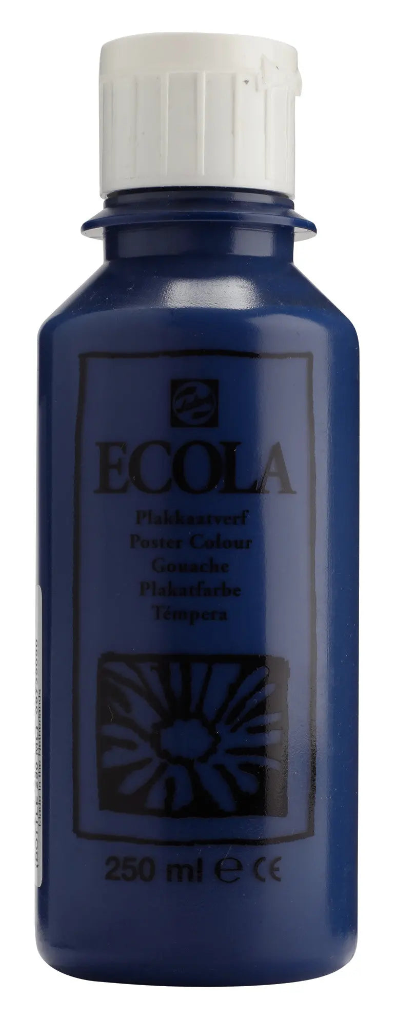 Ecola Plakatfarbe Flasche 250 ml Preussischblau 508